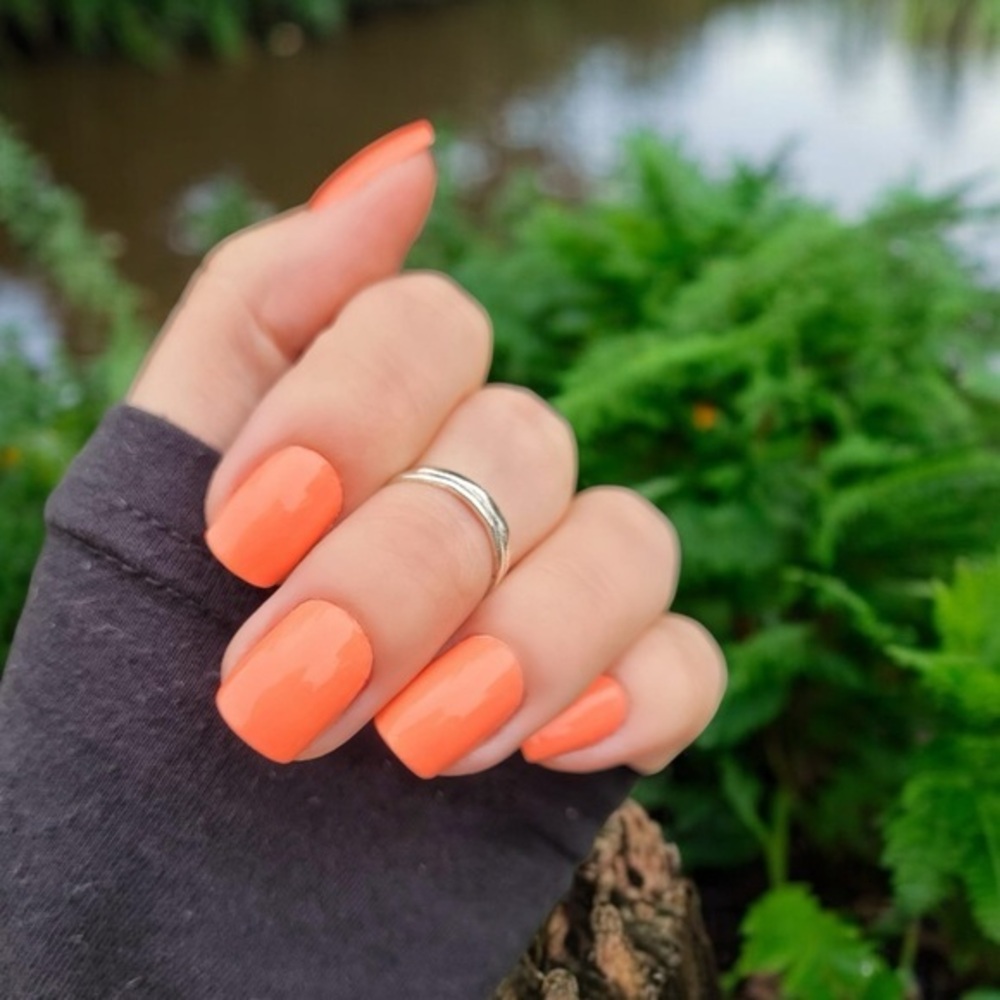 Color Street | Totally Psyched creamsicle neon shade